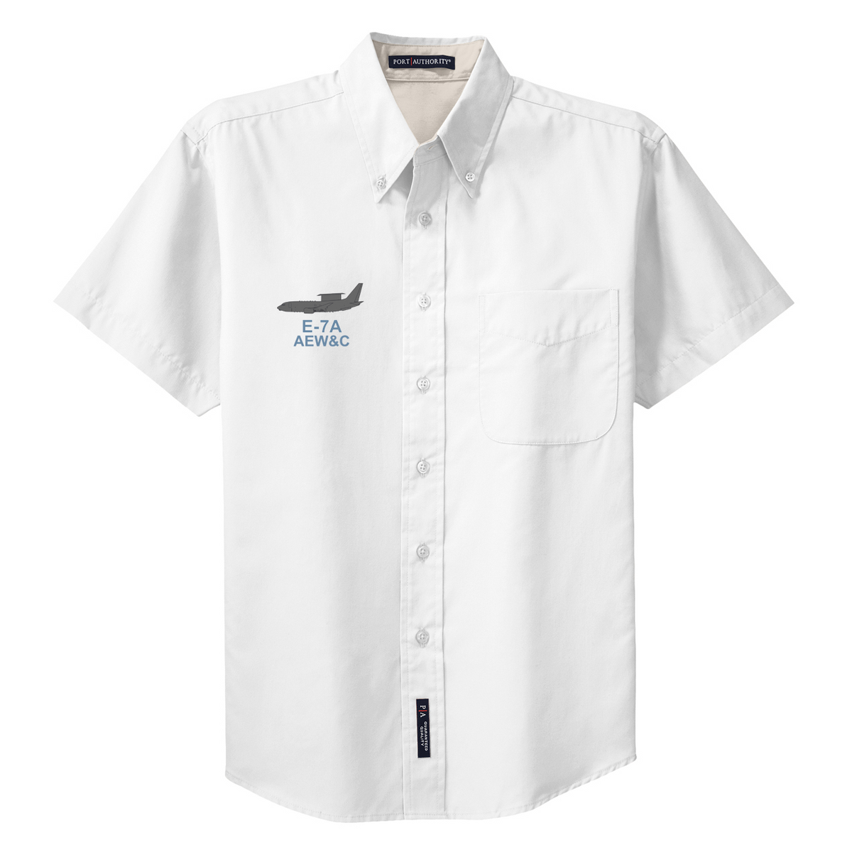 Boeing E-7A Port Authority Short Sleeve Easy Care Shirt - TALL Sizes Available