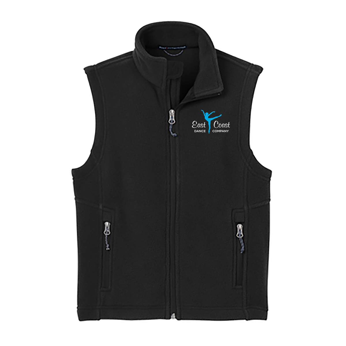 East Coast Dance Company Youth Fleece Vest - YOUTH SIZES AVAILABLE