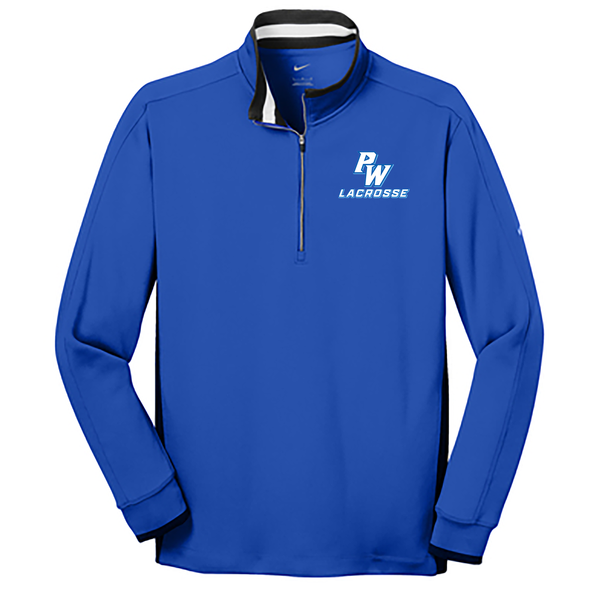 Port Washington Boys Lacrosse Nike Dri-FIT 1/2-Zip Cover-Up