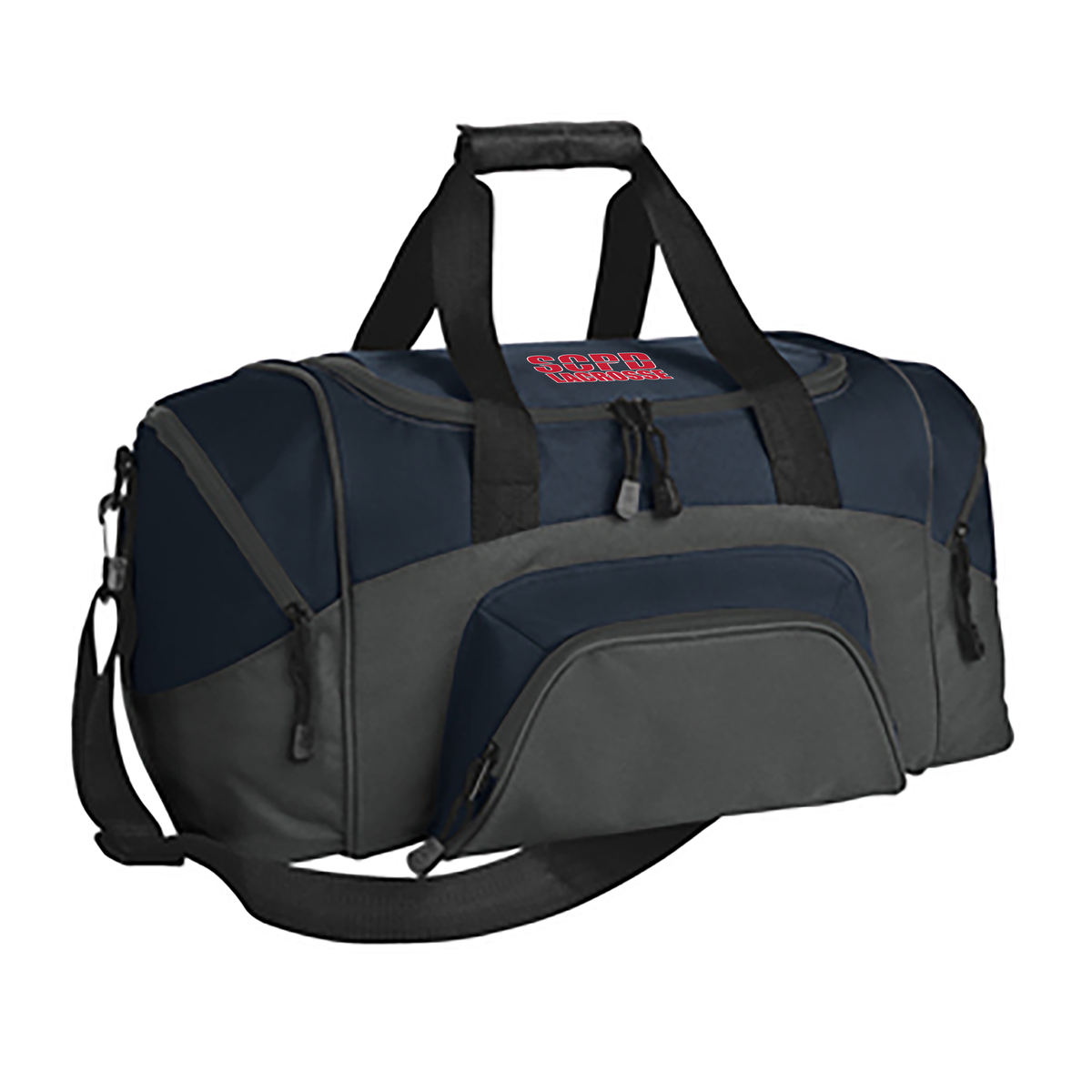 SCPD Lacrosse Colorblock Sport Duffel Bag - Two Sizes