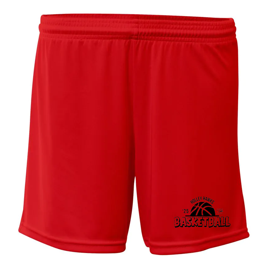 Holley Central School Girls Basketball A4 Ladies 5" Cooling Performance Short