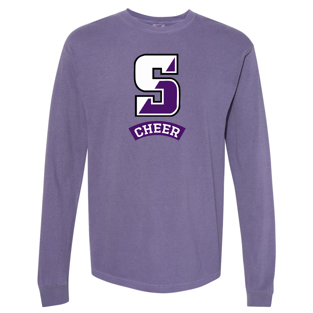 Scranton University Cheer Garment-Dyed Long Sleeve Tee