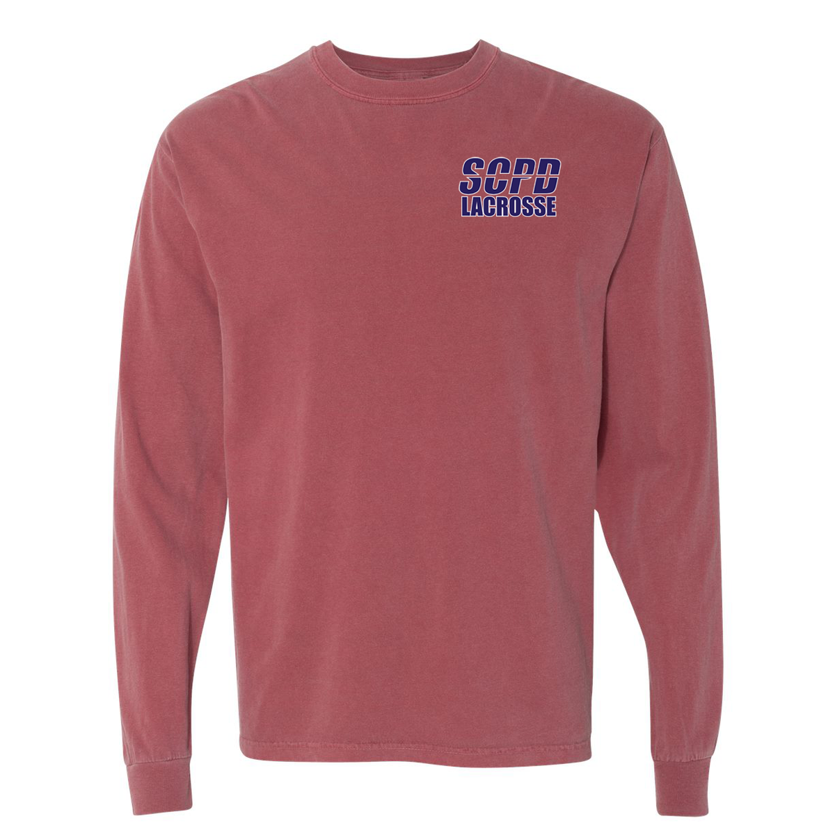 SCPD Lacrosse Garment Dyed Long Sleeve Tee