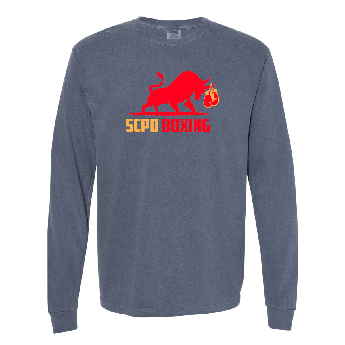 SCPD Boxing Garment Dyed Long Sleeve Tee