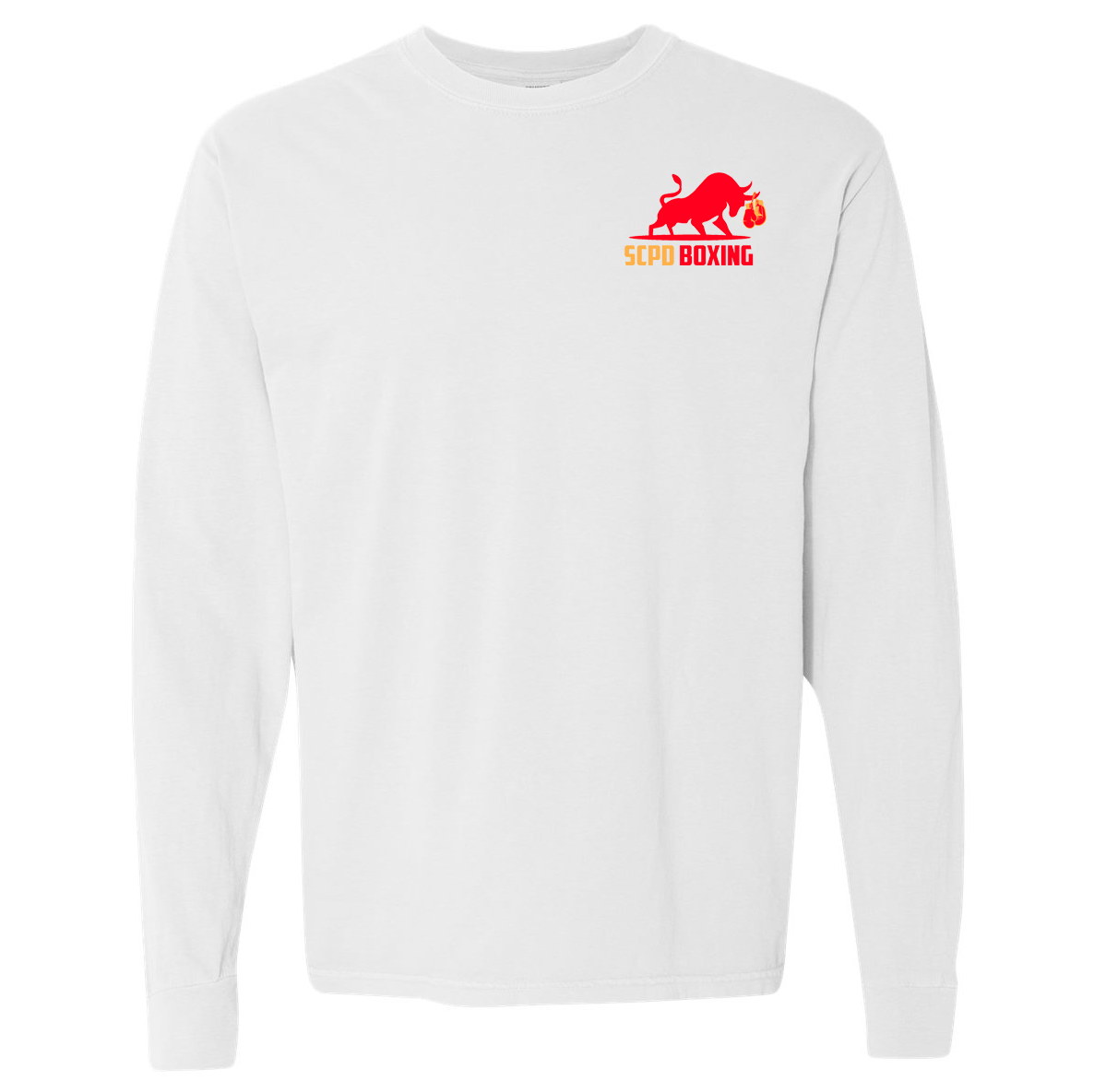 SCPD Boxing Garment Dyed Long Sleeve Tee