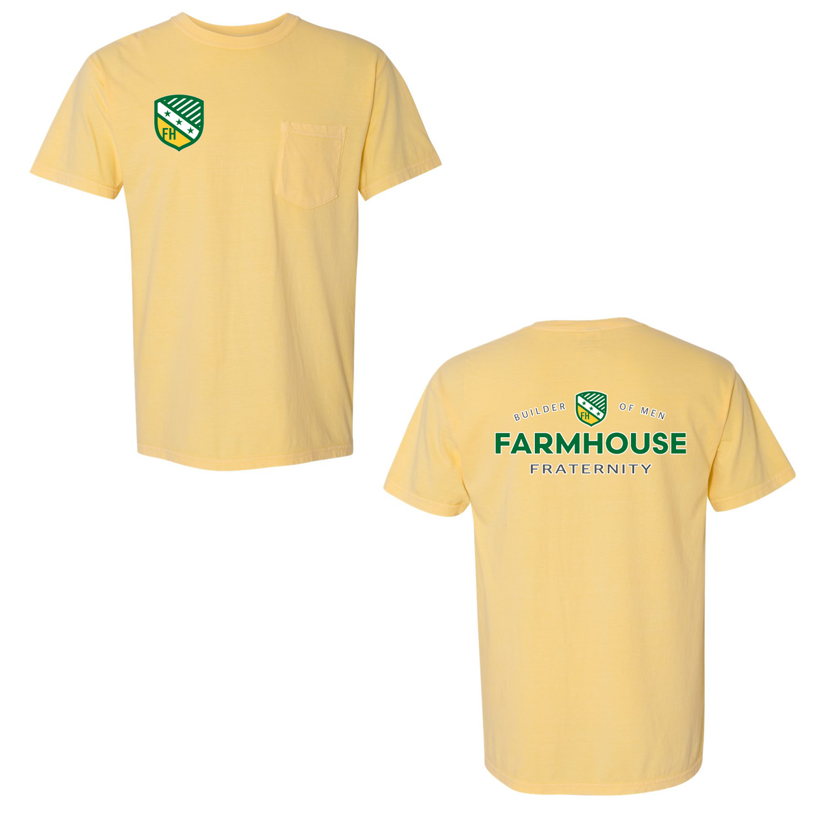 FarmHouse Fraternity Garment-Dyed Heavyweight Pocket T-Shirt