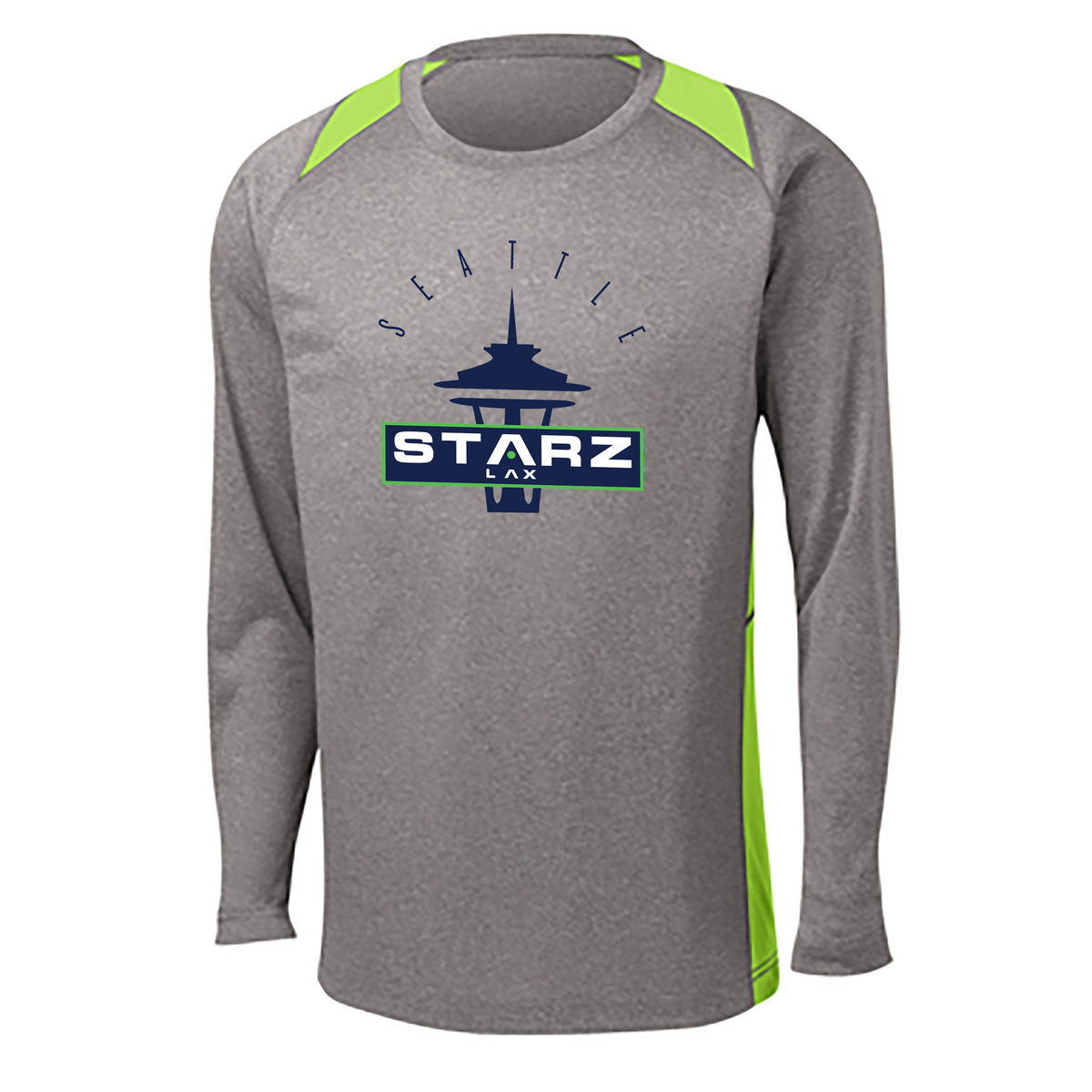 Seattle Starz Lacrosse Club Long Sleeve Colorblock Contender Tee