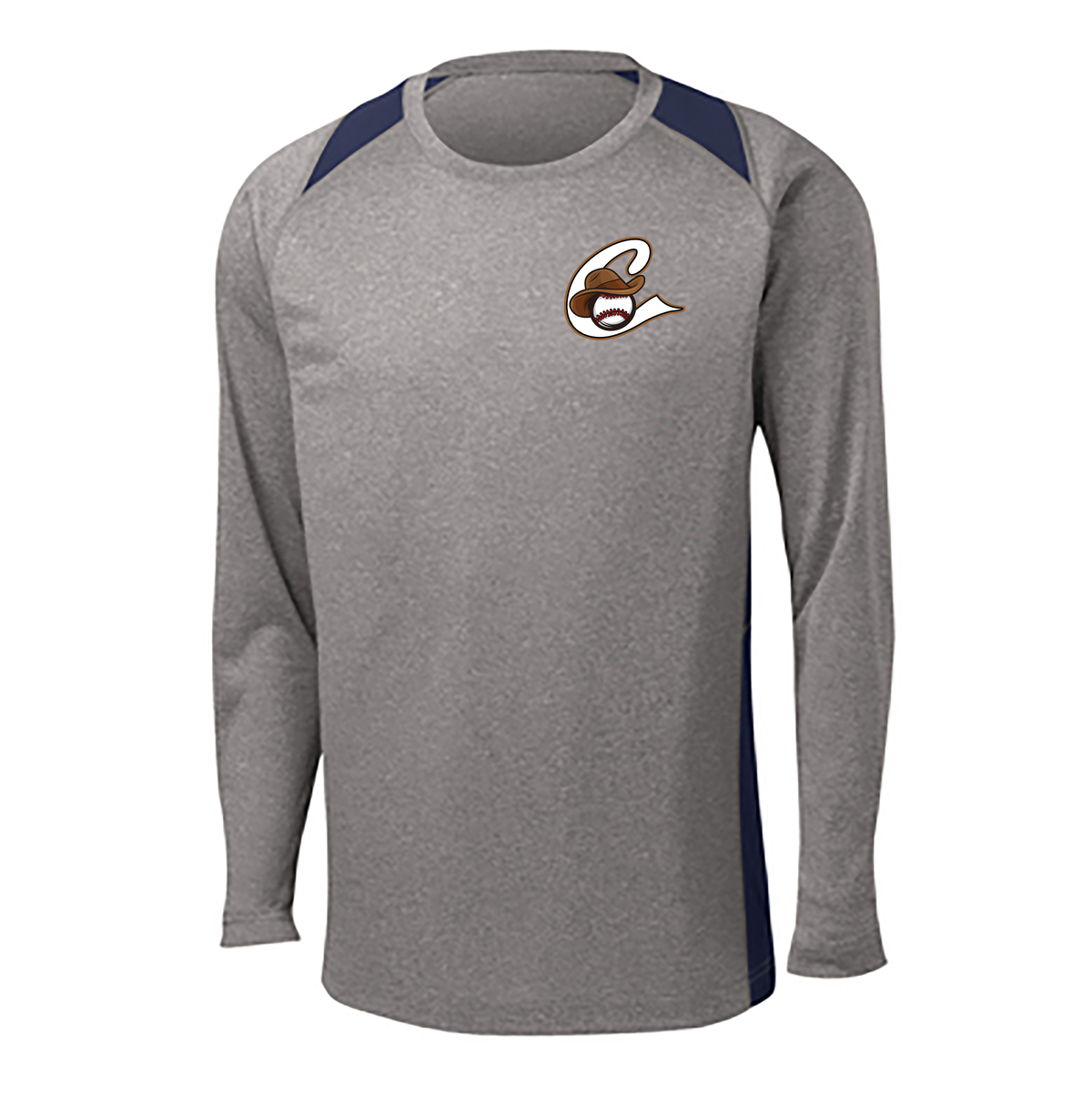 Caballeros Baseball Long Sleeve Colorblock Contender Tee