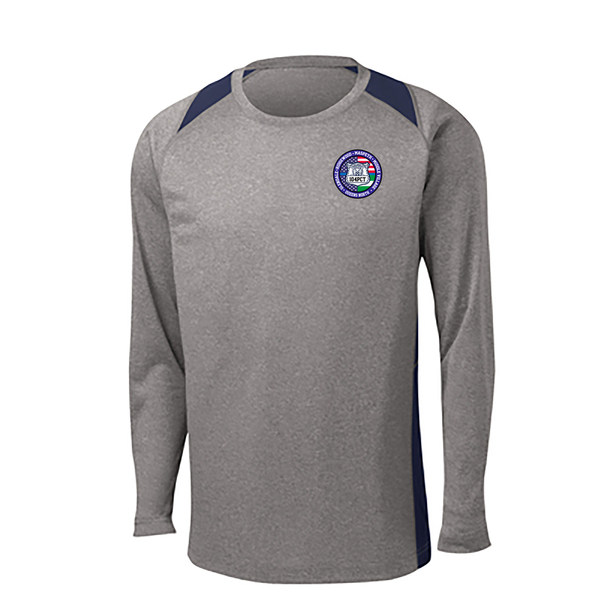 NYPD 104th Pct Long Sleeve Colorblock Contender Tee