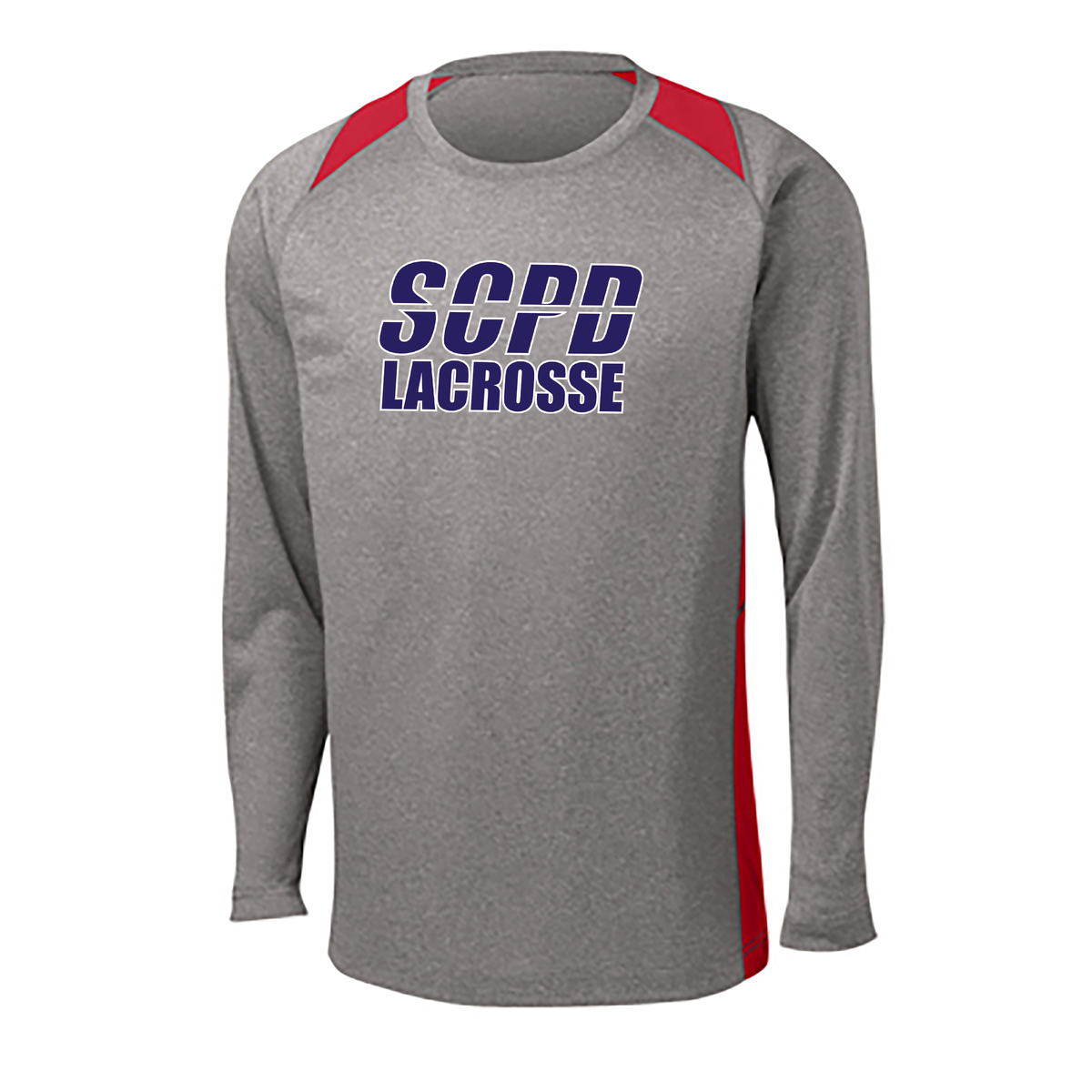 SCPD Lacrosse Long Sleeve Colorblock Contender Tee