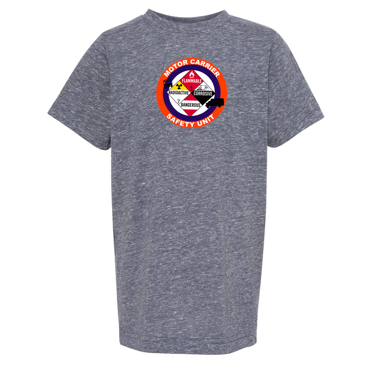 NCPD Motor Carrier Unit Youth Harborside Mélange T-Shirt