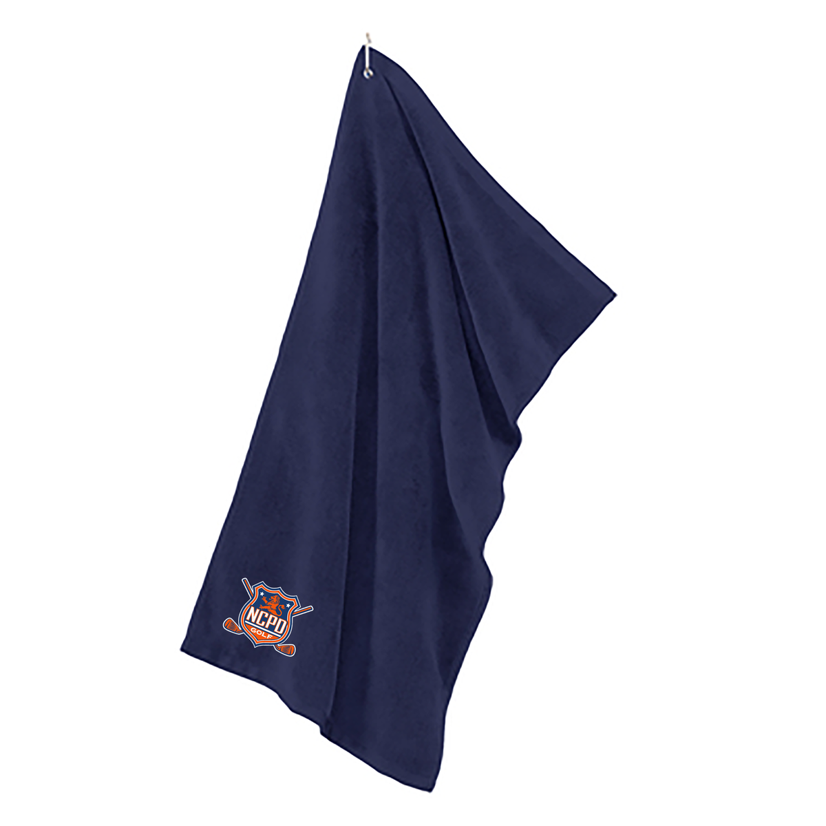 NCPD Golf Grommeted Microfiber Golf Towel