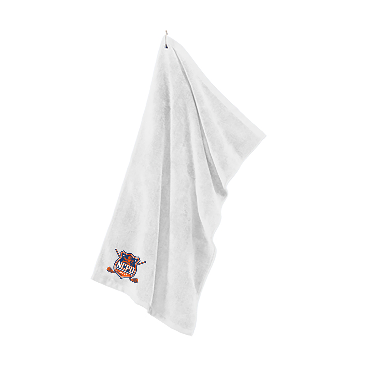 NCPD Golf Grommeted Microfiber Golf Towel