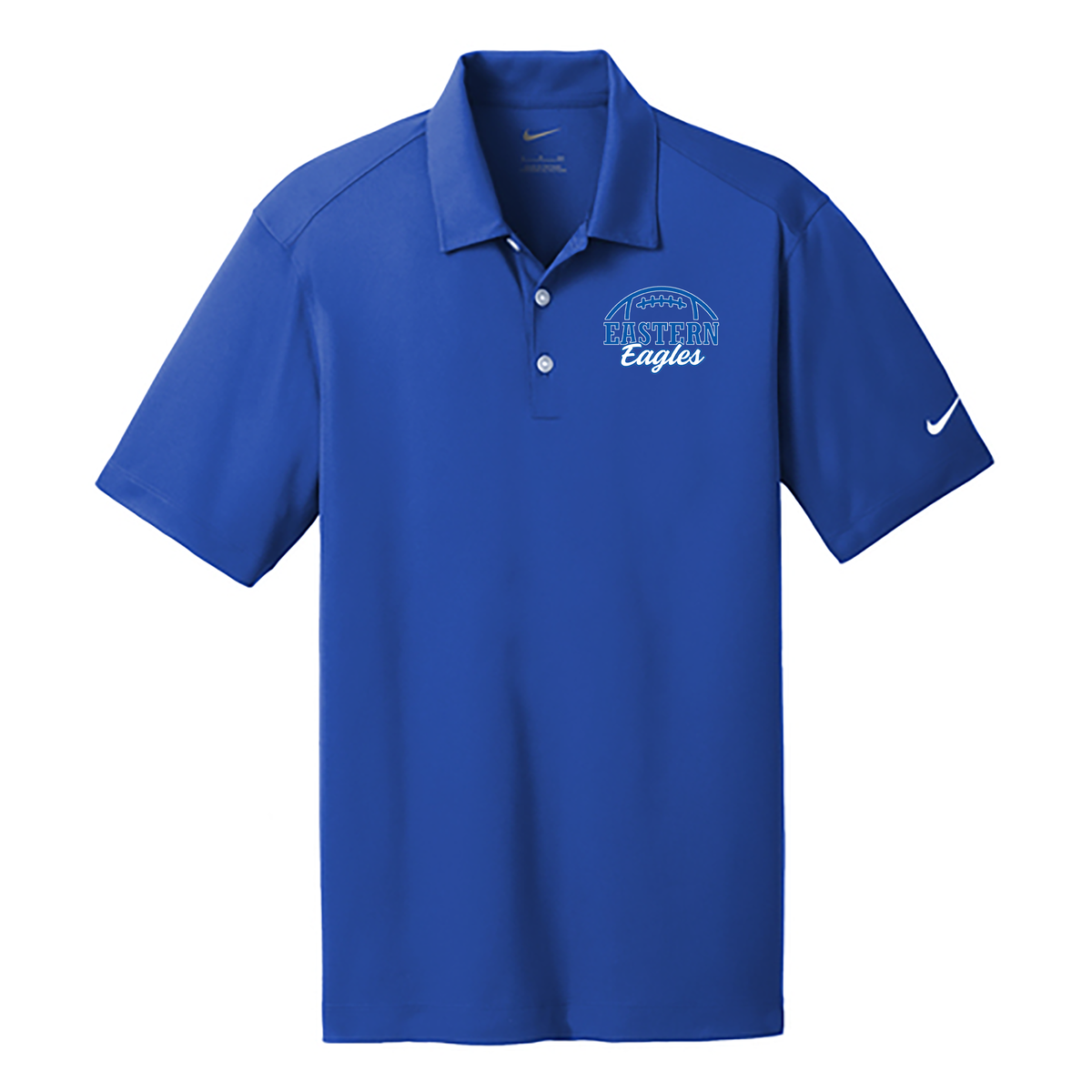 Eastern HS Football Nike Vertical Mesh Polo