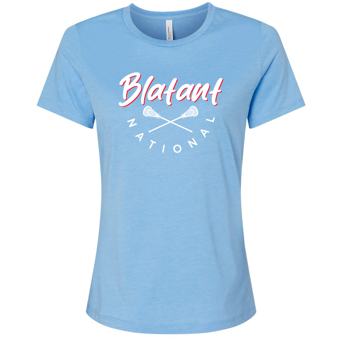 Blatant National Lacrosse Women's Relaxed Fit CVC Tee