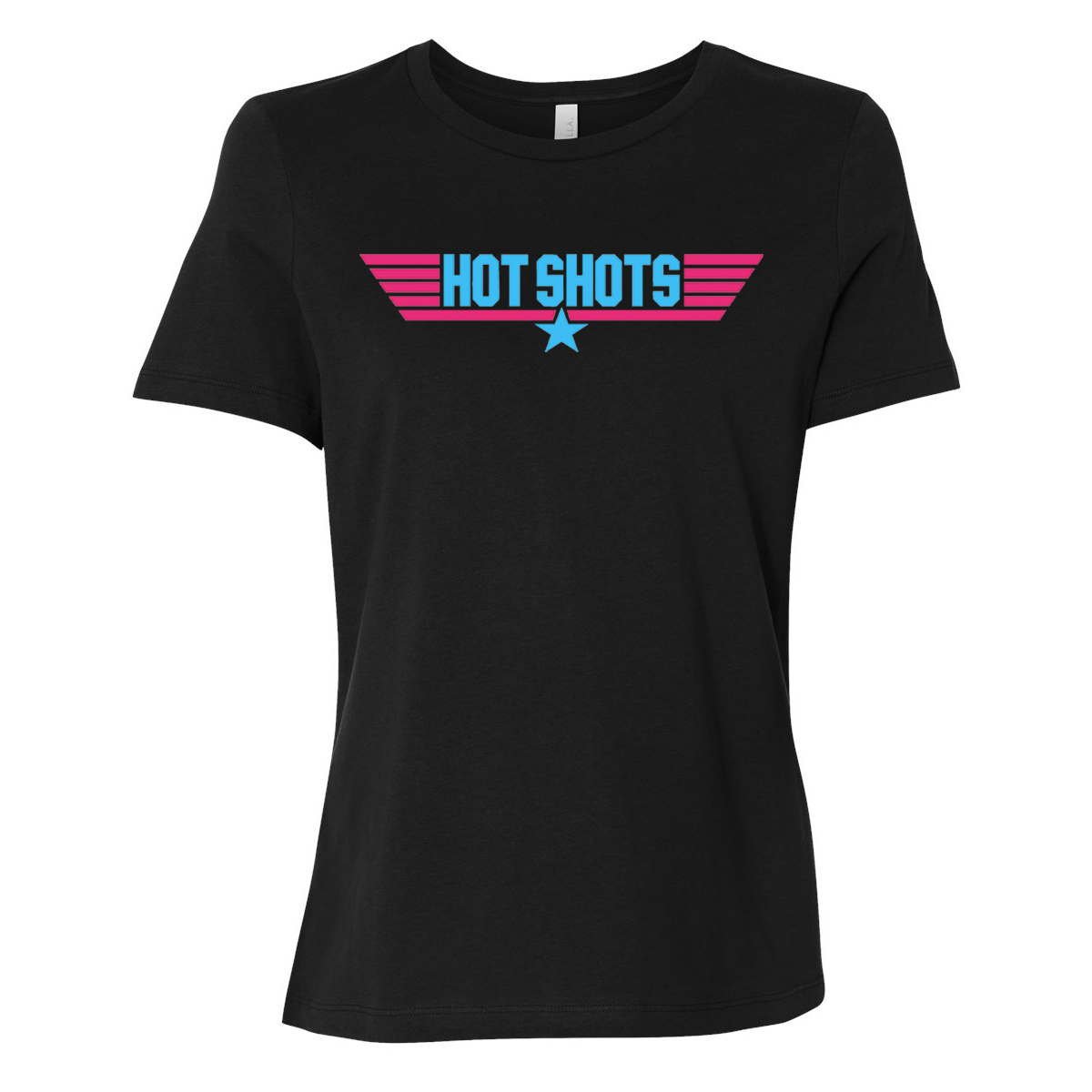 Hot Shots Baseball Women's Relaxed Fit CVC Tee