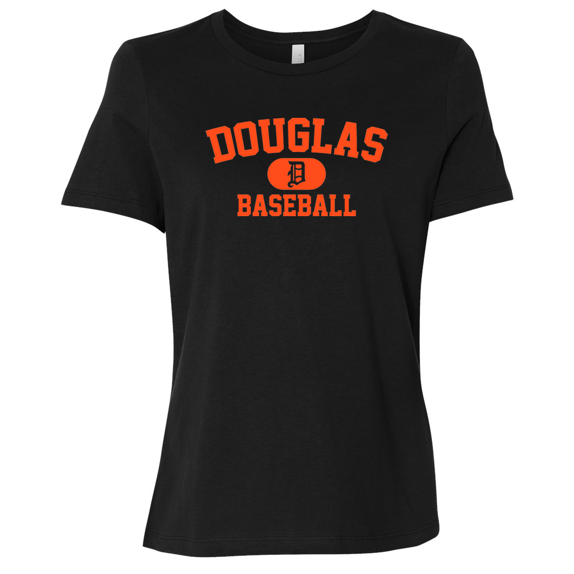 Douglas HS Baseball Women's Relaxed Fit Tee