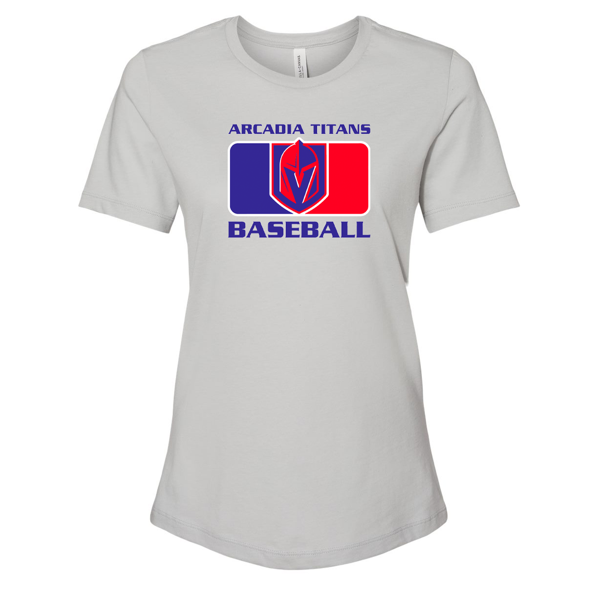 Arcadia HS Baseball Women's Relaxed Fit Tee