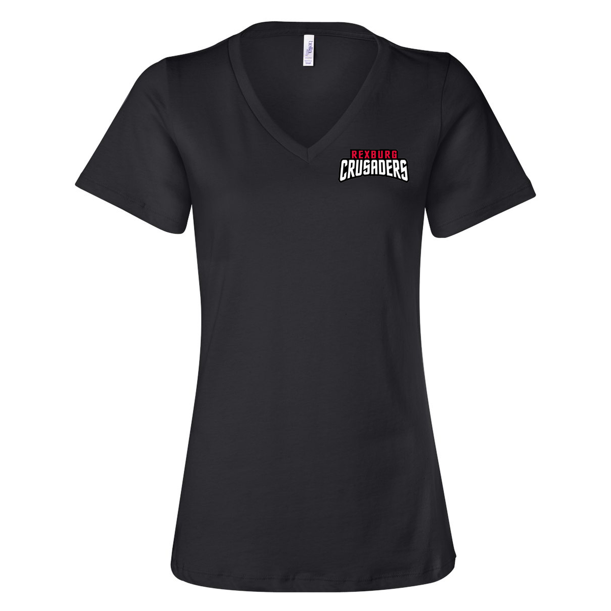 Rexburg Crusaders Lacrosse Women’s Relaxed Jersey V-Neck Tee