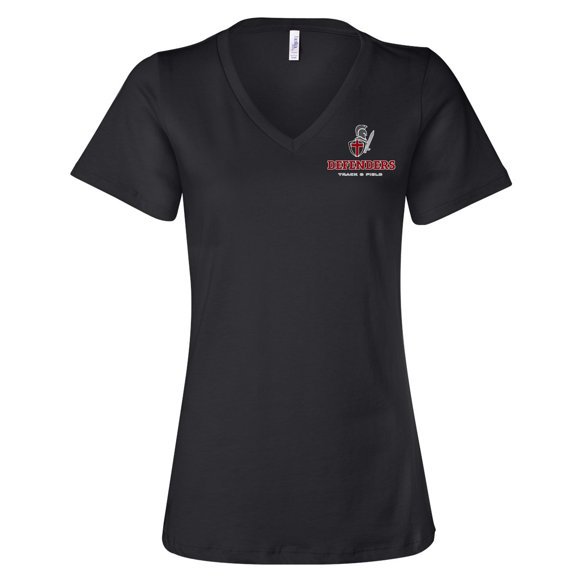 Defenders Track & Field Women’s Relaxed Jersey V-Neck Tee