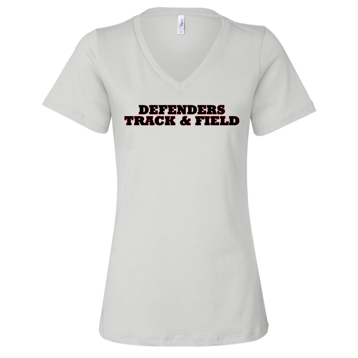 Defenders Track & Field Women’s Relaxed Jersey V-Neck Tee