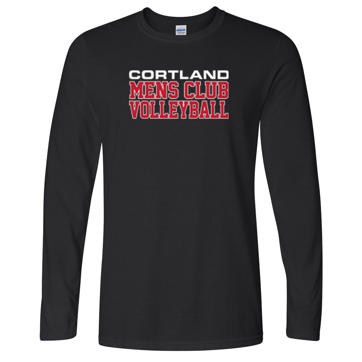 Cortland Mens Volleyball Softstyle Long Sleeve