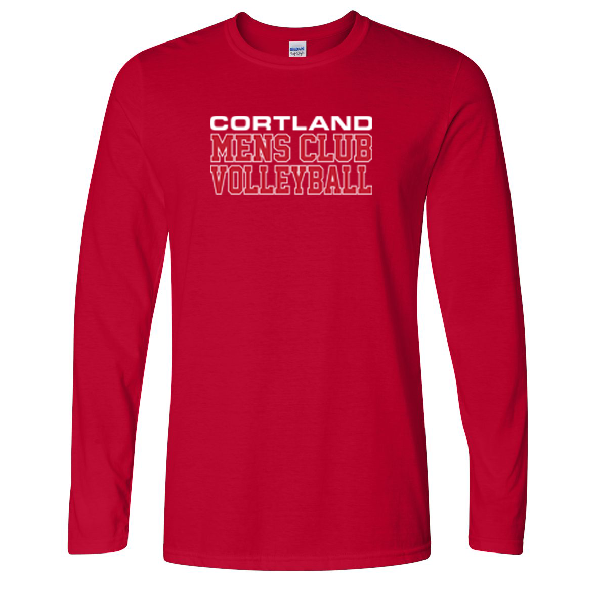 Cortland Mens Volleyball Softstyle Long Sleeve