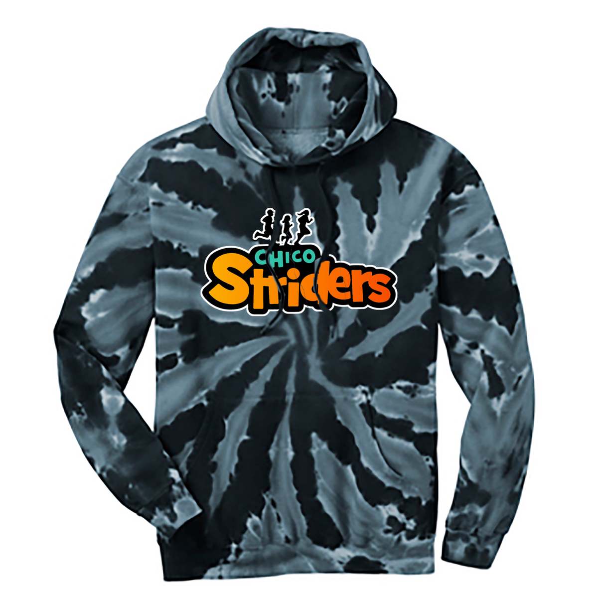 Chico Striders Tie-Dye Pullover Hooded Sweatshirt