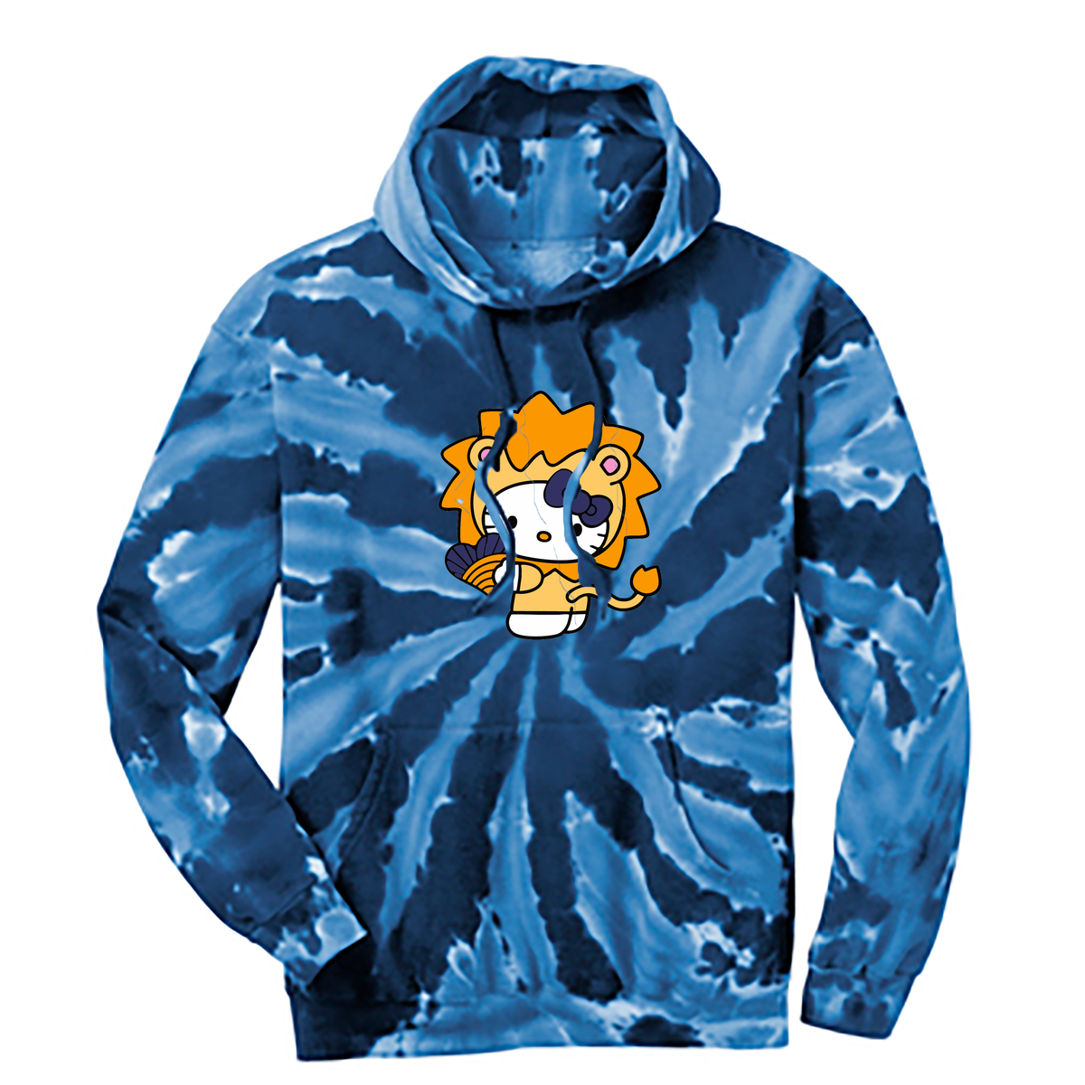 KIPP Stockton Middle School Tie-Dye Pullover Hooded Sweatshirt