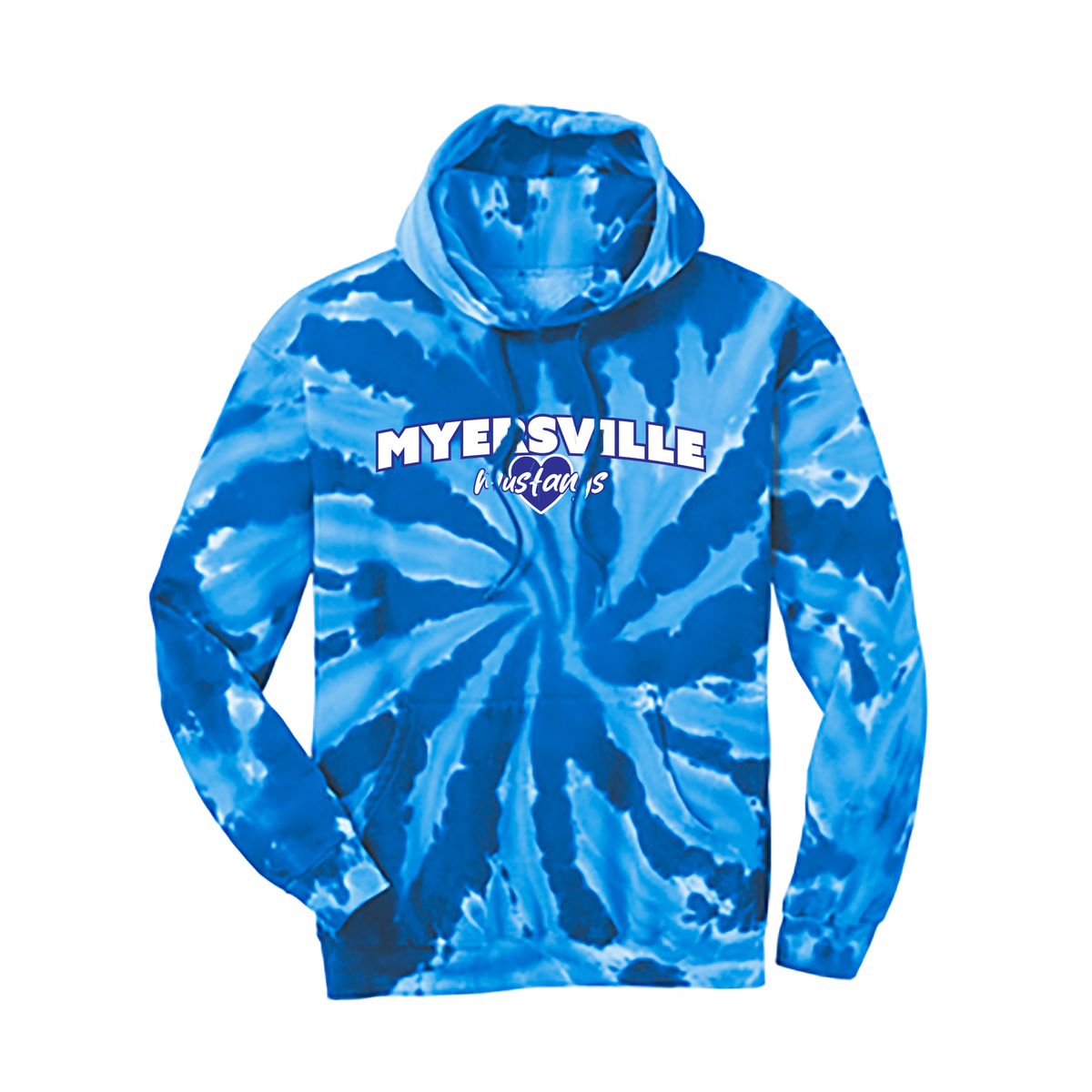 Myersville Elementary School Tie-Dye Pullover Hooded Sweatshirt