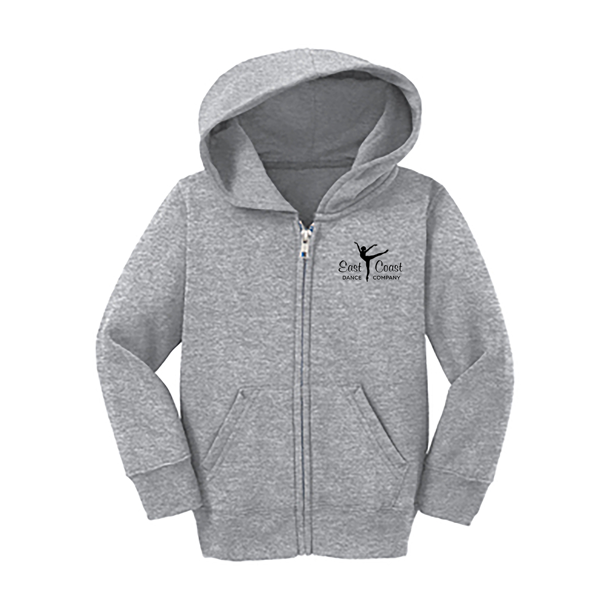 East Coast Dance Company Toddler Full Zip Hoodie