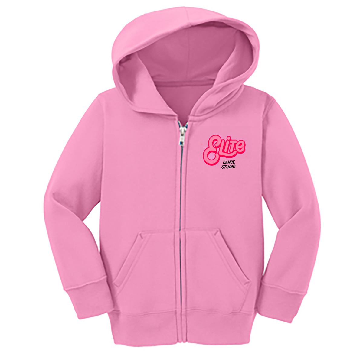 Elite Dance Studio Toddler Full Zip Hoodie - TODDLER