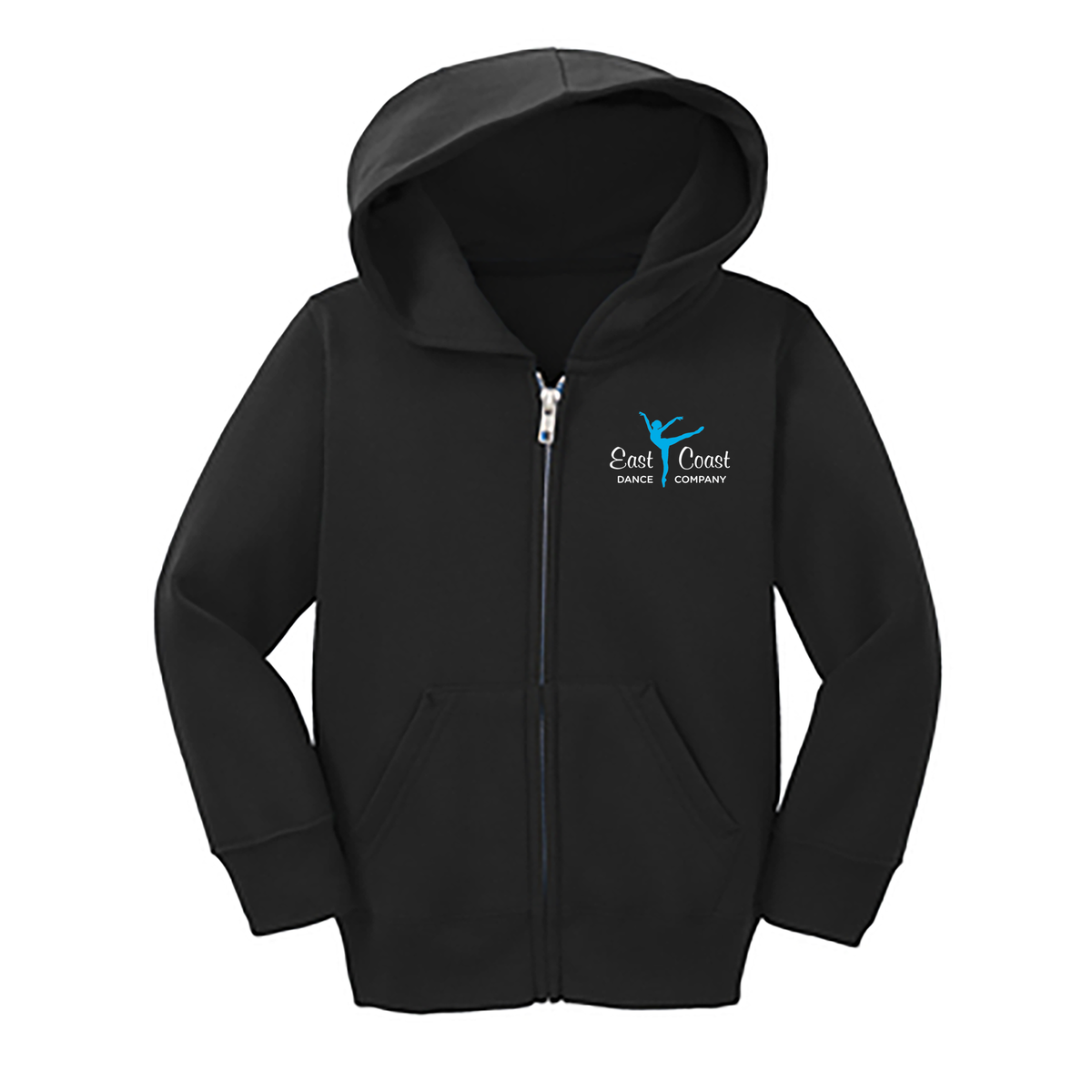 East Coast Dance Company Toddler Full Zip Hoodie