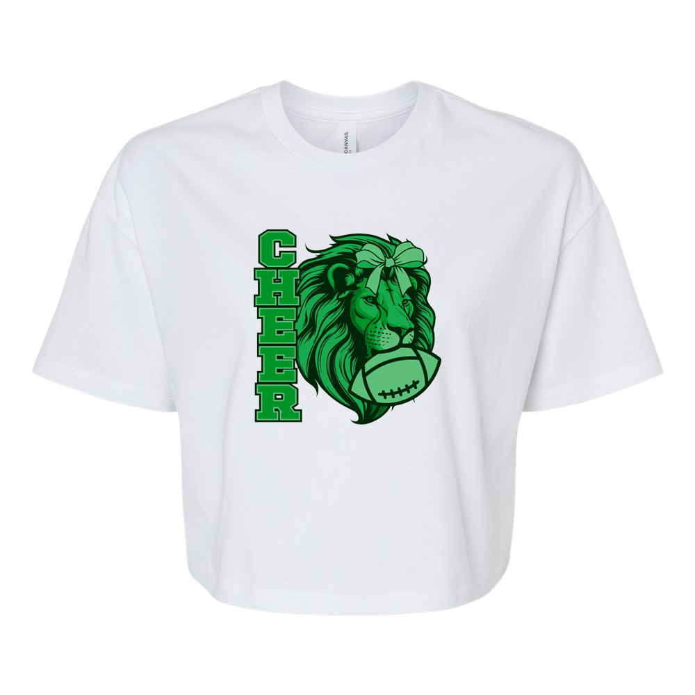 Spring Lions Elite Cheer Women's Jersey Crop Tee