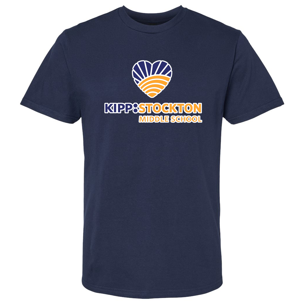 KIPP Stockton Middle School Softstyle Midweight T-Shirt