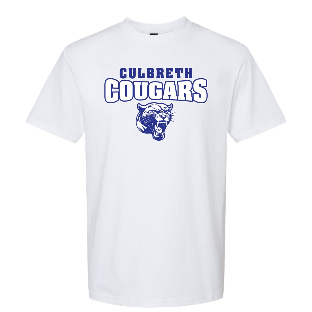 Culbreth Cougars Middle School Softstyle Midweight T-Shirt