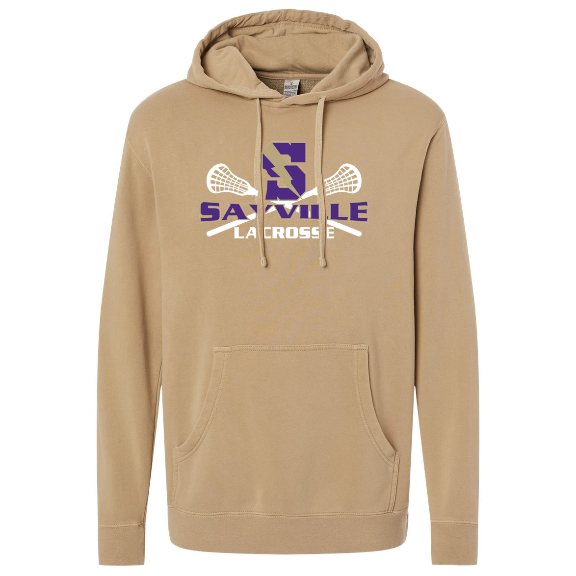 Sayville Lacrosse Youth Pigment-Died Sweatshirt