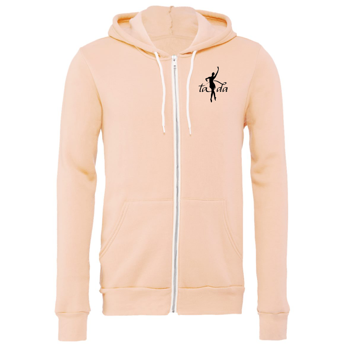 The Academy of Dance Anatomy Unisex Fleece Full-Zip Hoodie