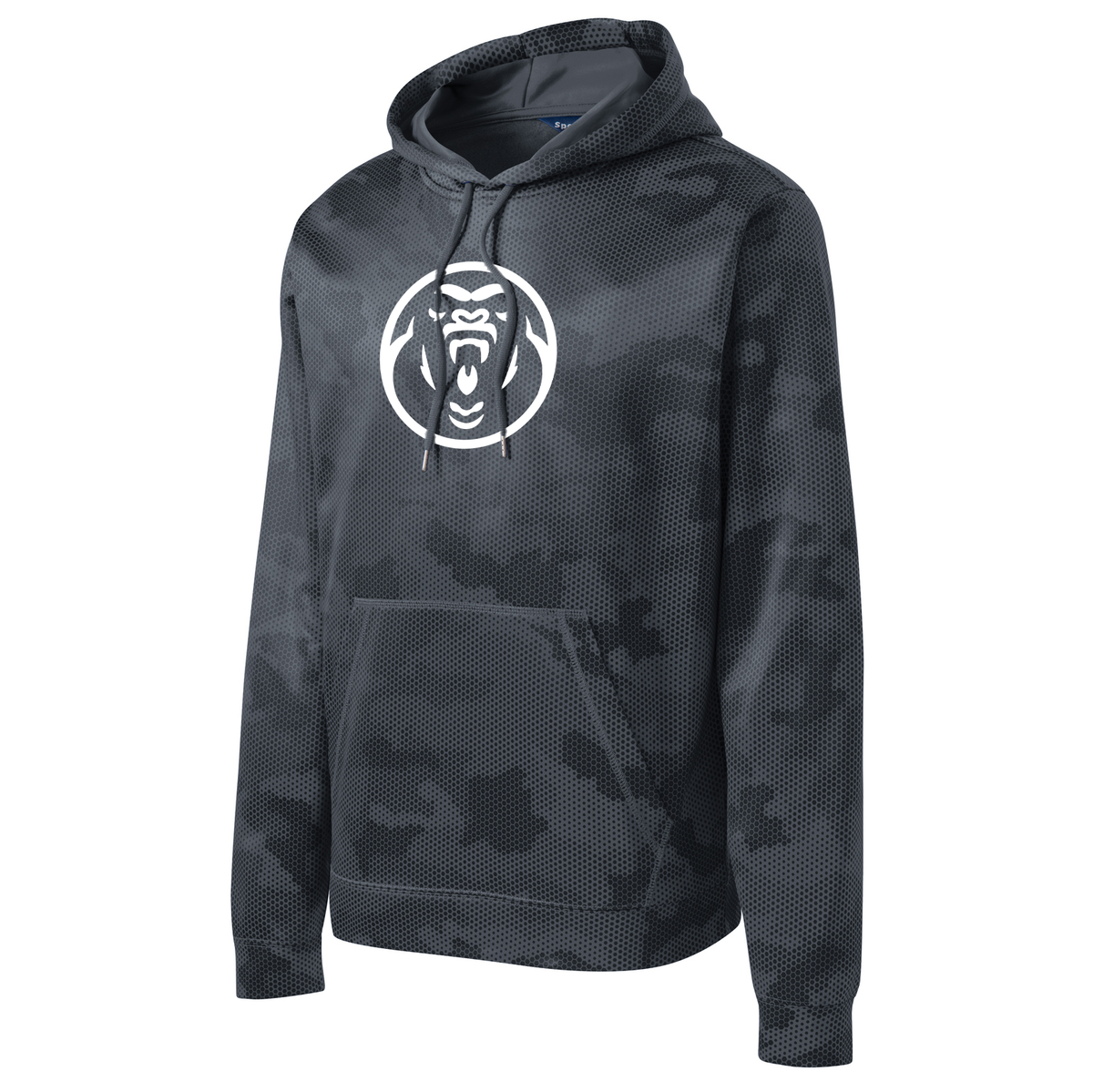 Crease Beast Lacrosse CamoHex Hoodie