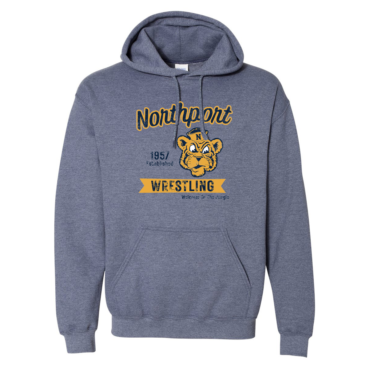 Northport Wrestling Heavy Blend Hoodie