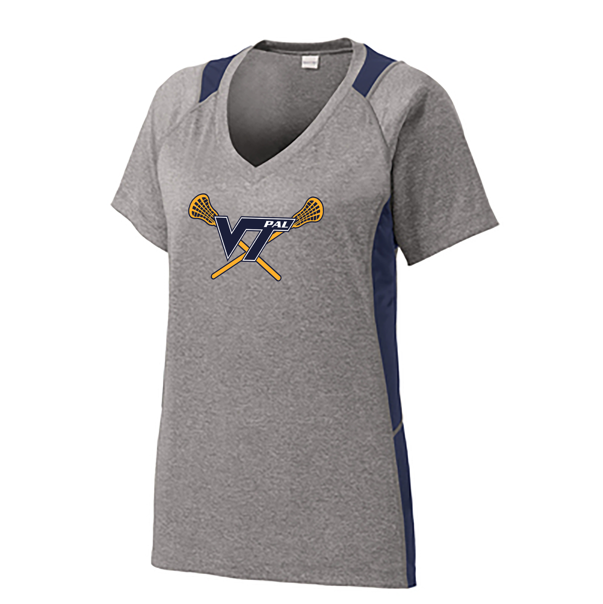 Vernon PAL Lacrosse Ladies Colorblock Contender Tee