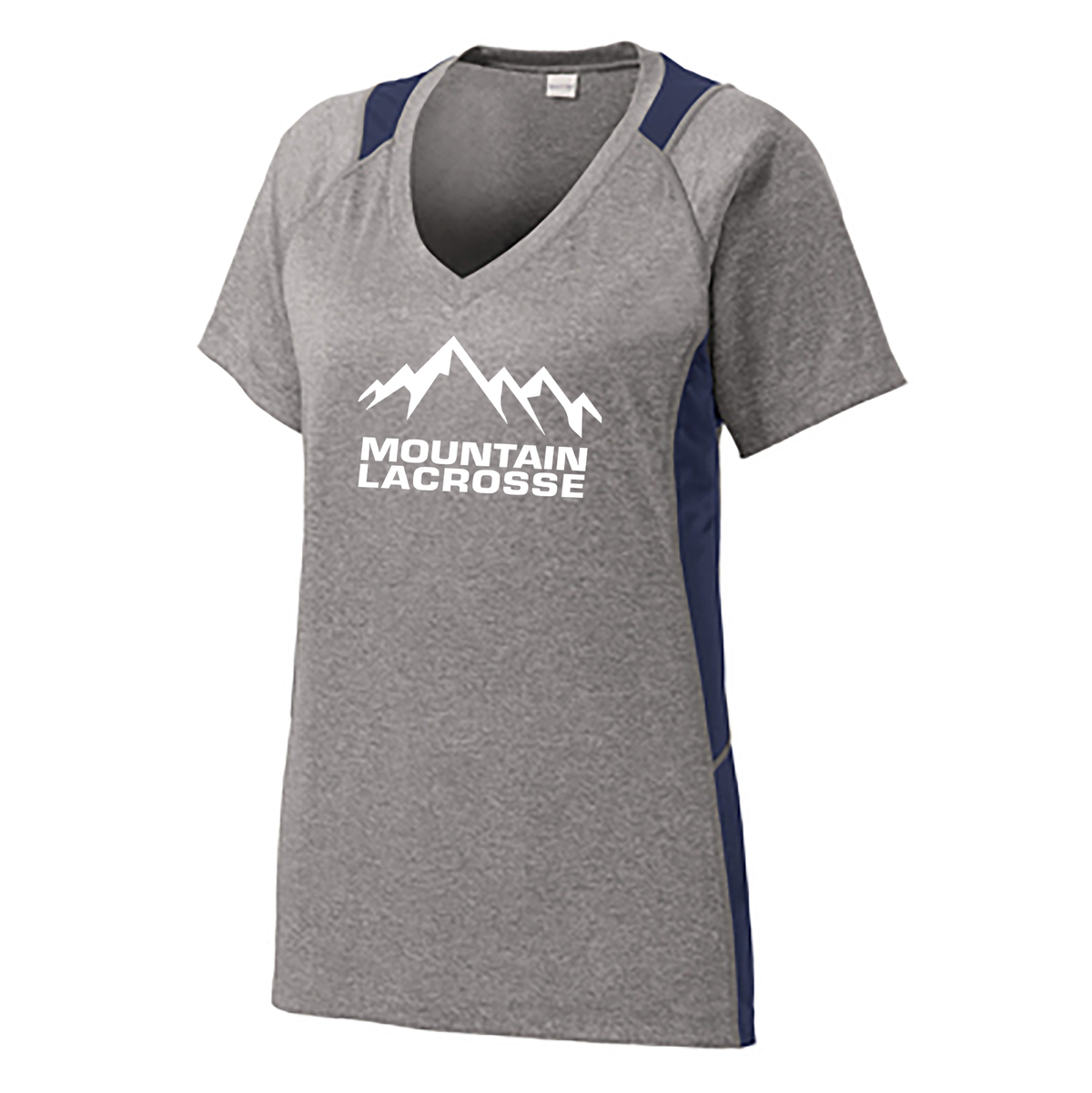 Mountain Lacrosse League Women's Colorblock Contender Tee