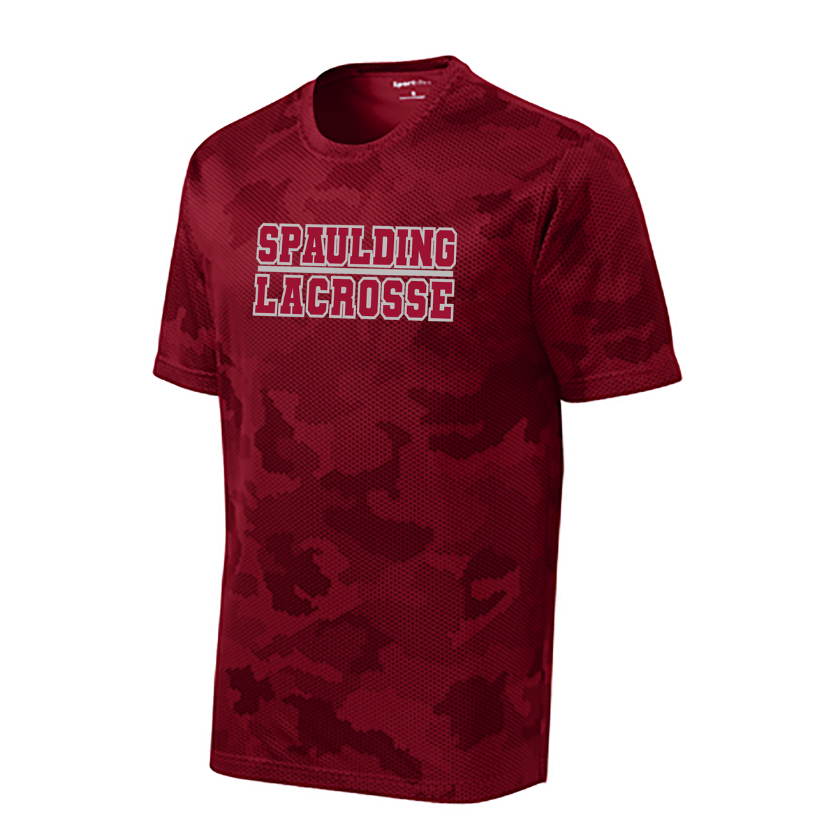 Spaulding HS Lacrosse CamoHex Tee