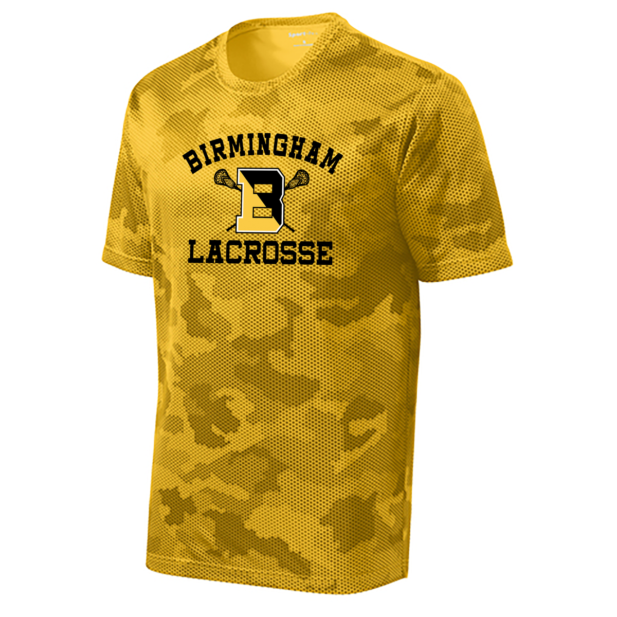 Birmingham Lacrosse CamoHex Tee (Available in Youth Sizes)