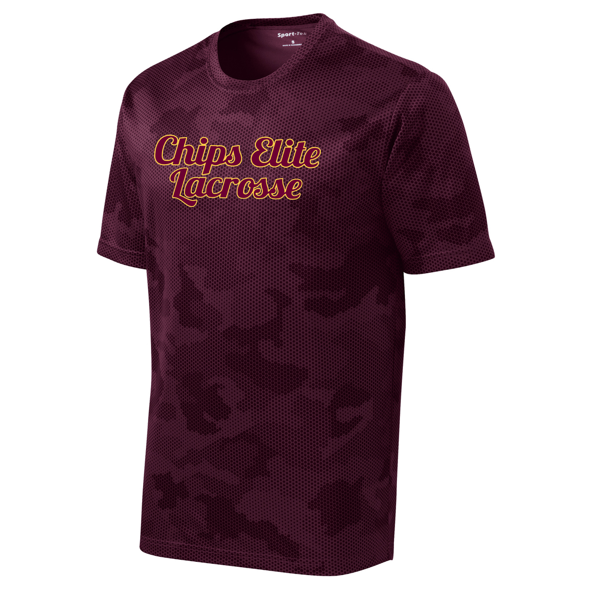 Chips Elite Lacrosse CamoHex Tee