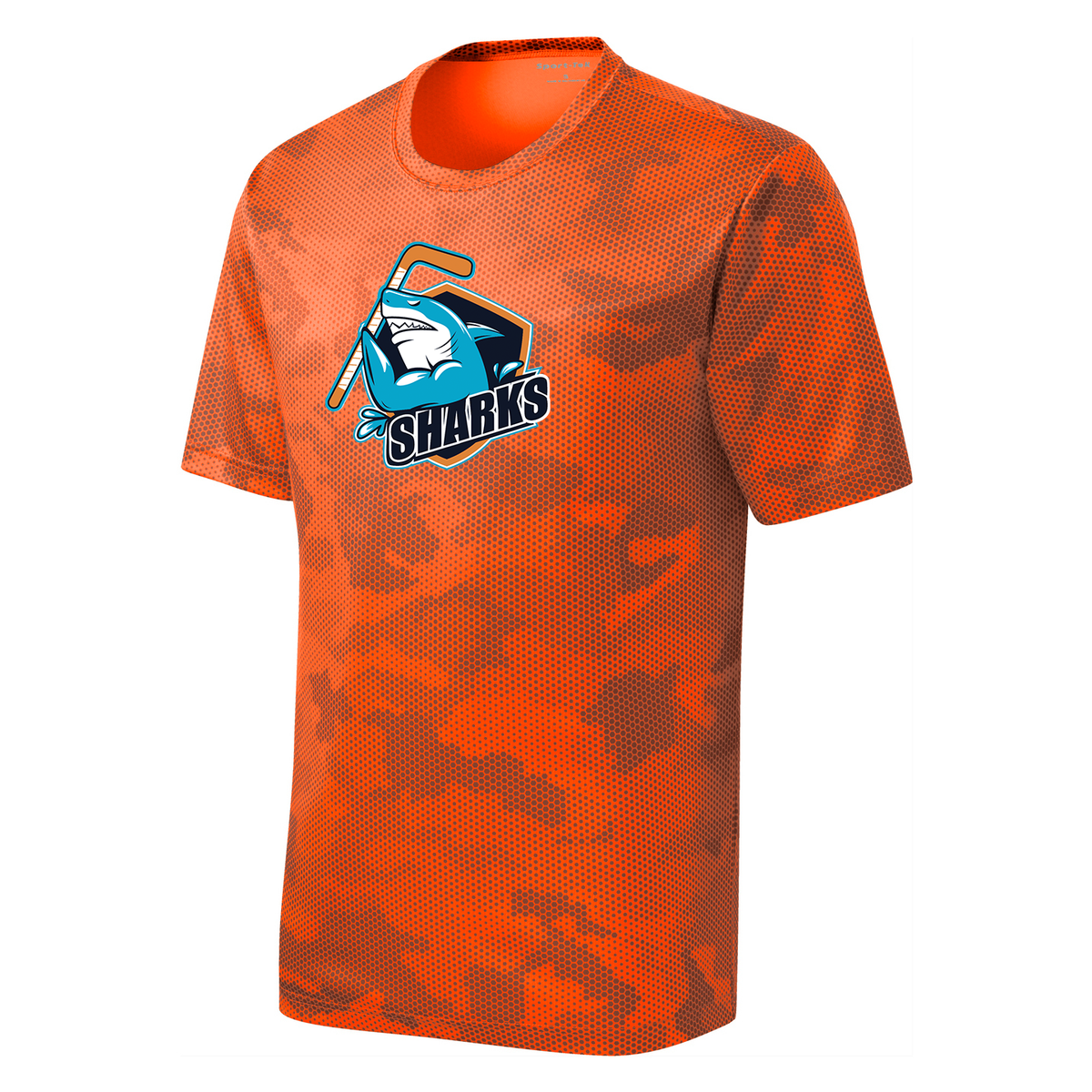 SWFL Sharks CamoHex Tee