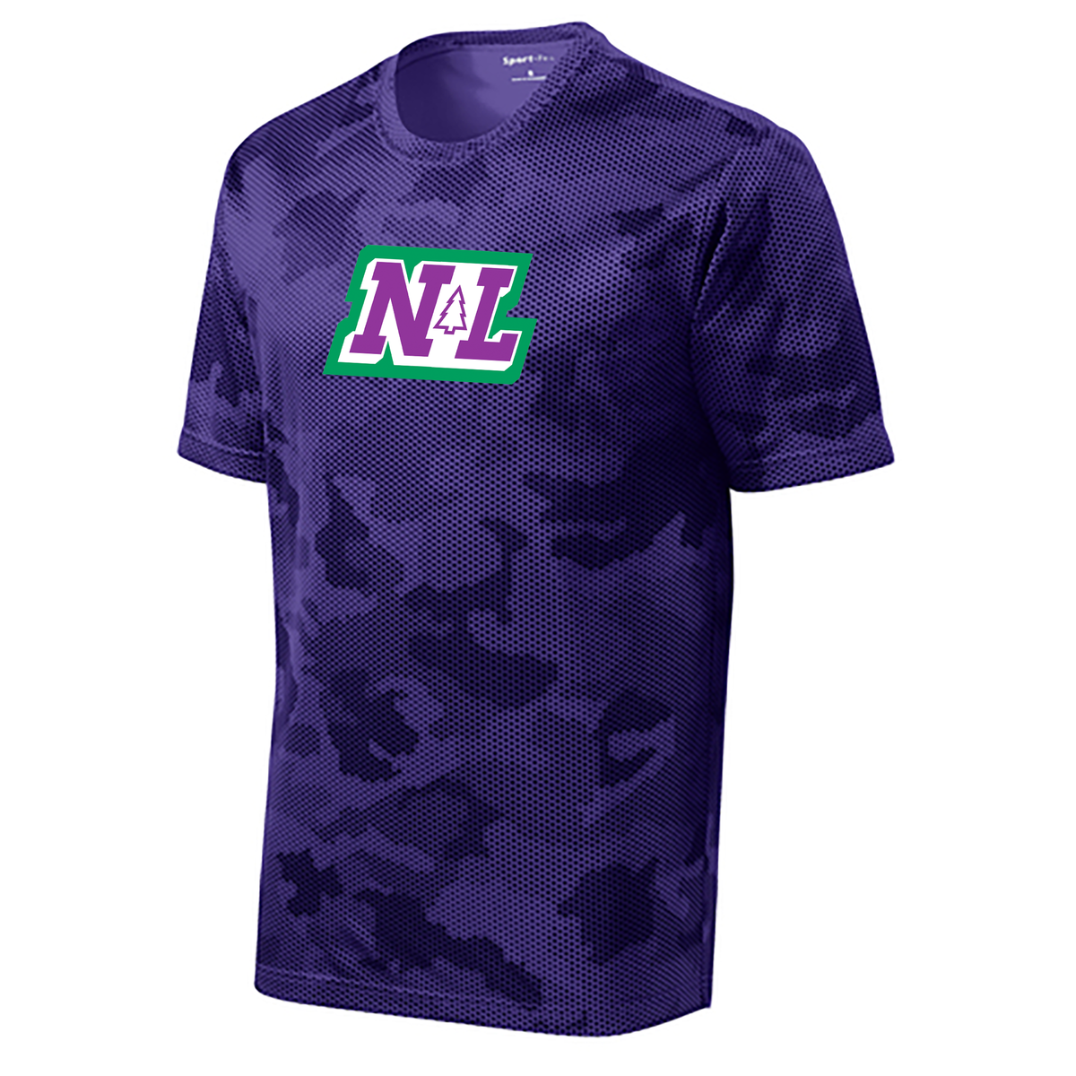 Northern Lights Box Lacrosse CamoHex Tee