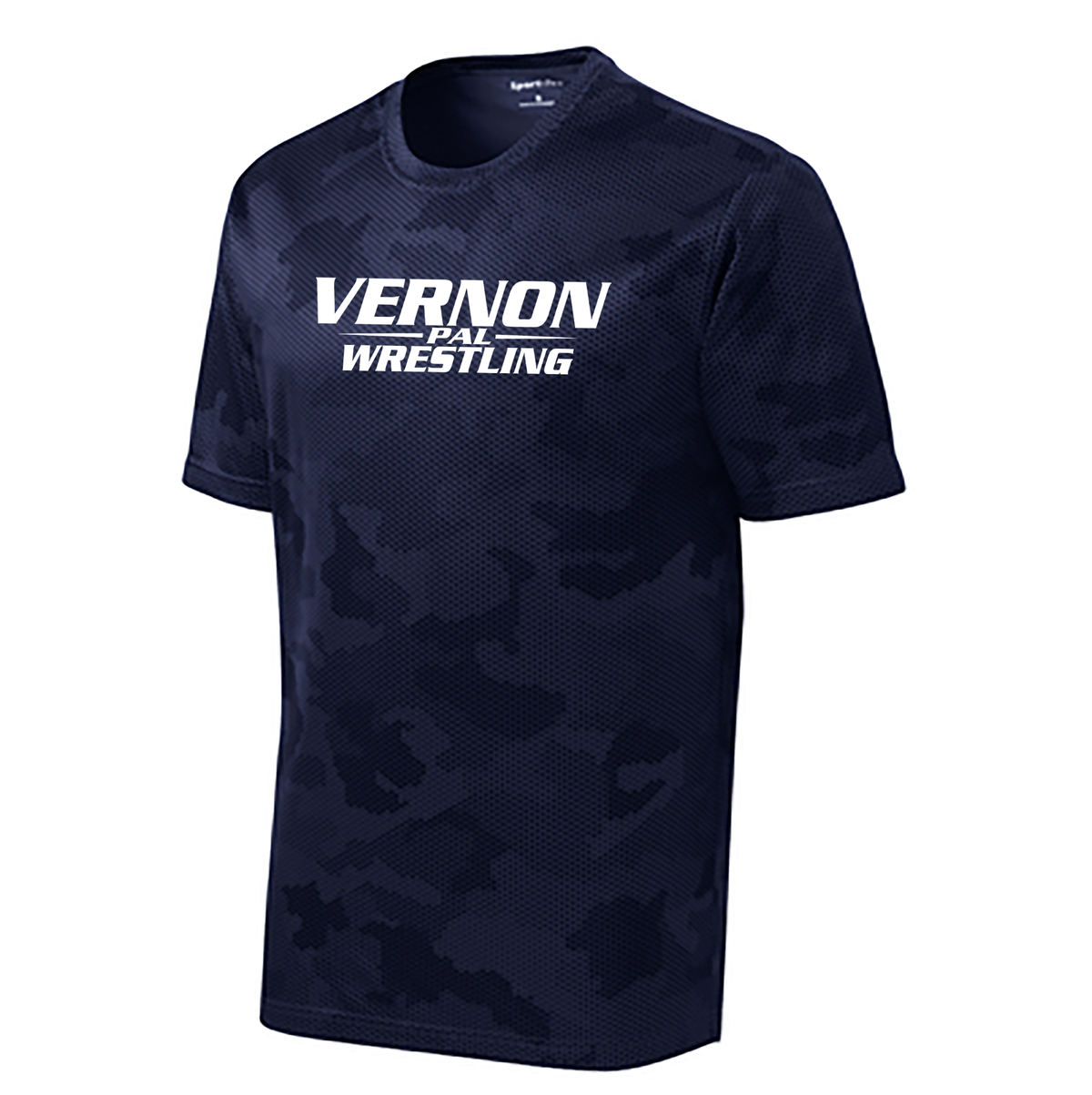 Vernon PAL Wrestling CamoHex Tee