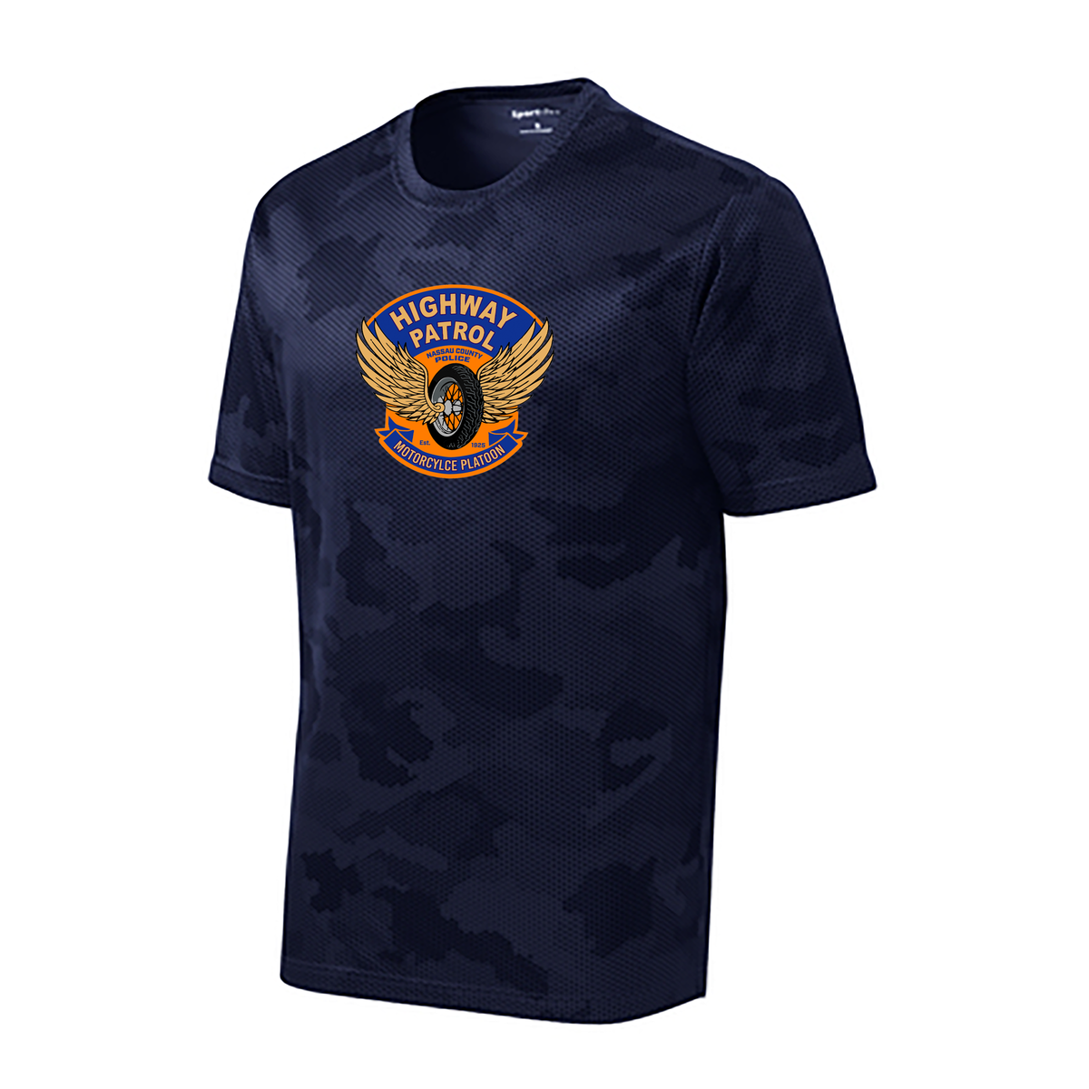 NCPD Motorcycle Unit CamoHex Tee