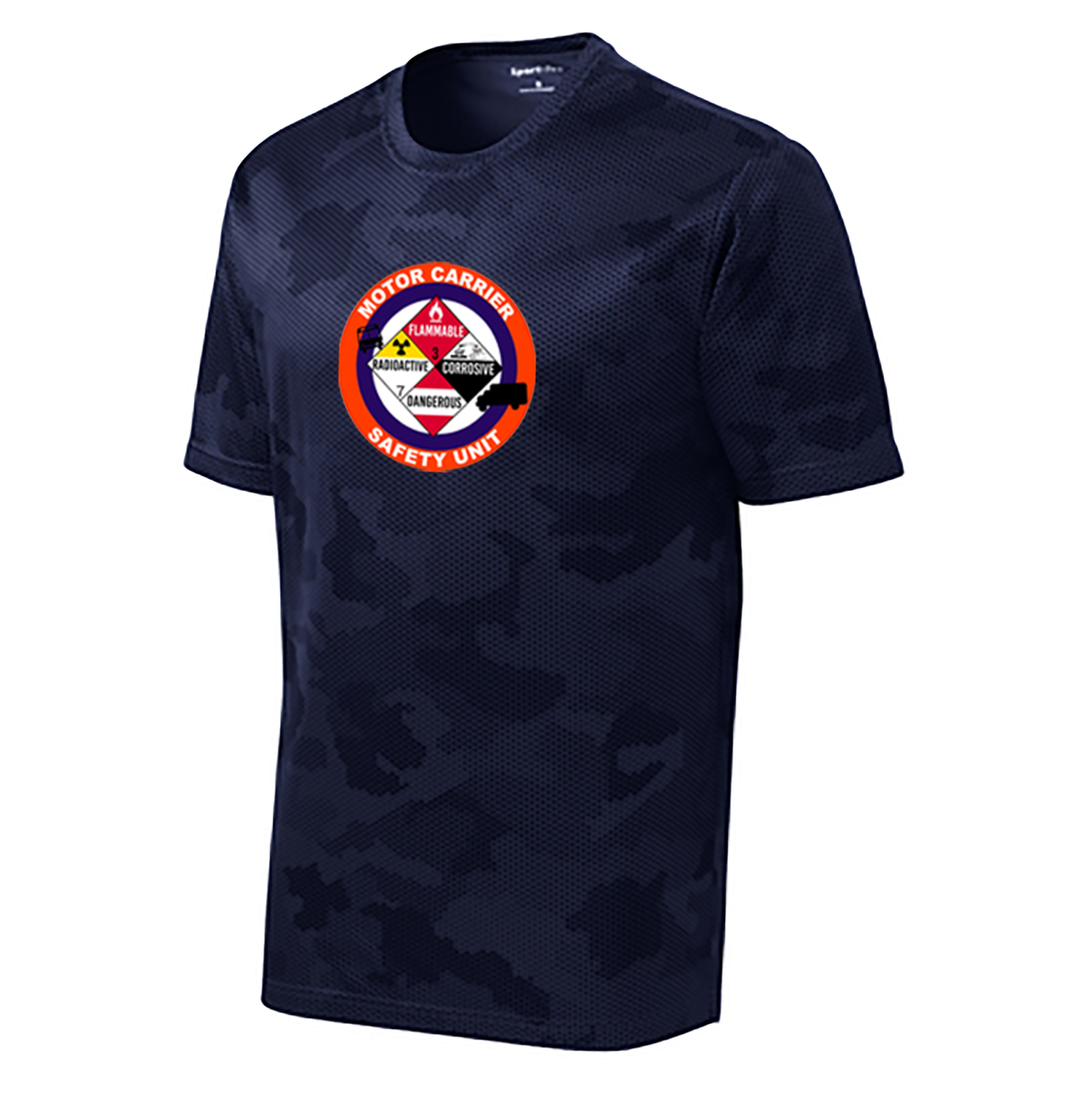 NCPD Motor Carrier Unit CamoHex Tee